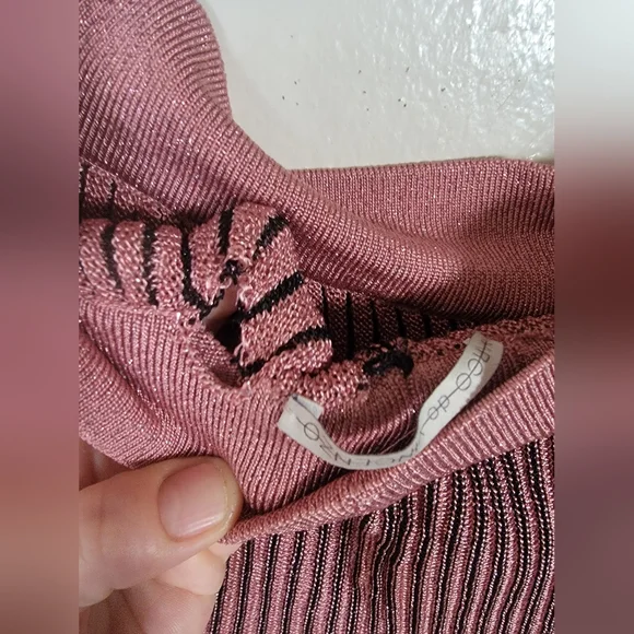 Marco De Vincenzo Rainbow Metalic Knit Pants - Picture 5 of 5